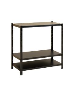 Linden Bend Empty Seed-Starting Shelving Unit Without Lights - Black