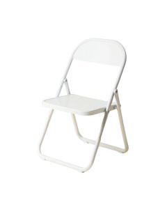 Ridge Crossing Folding Outdoor Chair - White (synthetic illustration; no displayed measurements)