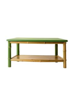 Alder Crossing Indoor Bench - Green (synthetic illustration; no displayed measurements)