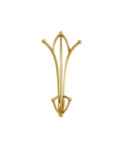 Golden Metal Wall Decor