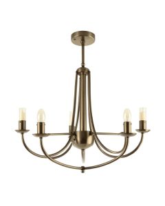 Babson 8 - Light Candle Style Wagon Wheel Chandelier (synthetic illustration; no displayed measurements)