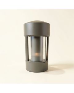 Preslee 1 - Bulb Outdoor Bulkhead Light (synthetic illustration; no displayed measurements)