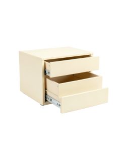 Dune Dale Small-Parts Storage Drawer Cabinet - Ivory