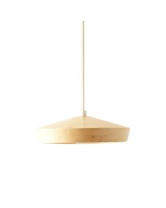 Stone Dale Pendant Light Suspended From One Plain Cable - Ivory
