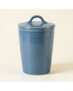 Hazel Brook Storage Canister With Lid - Blue (synthetic illustration; no displayed measurements)