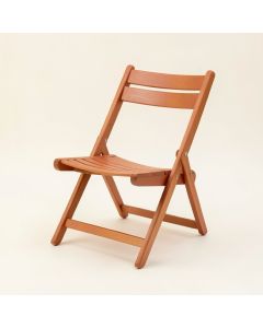 Clay Brook Folding Outdoor Chair - Terracotta (synthetic illustration; no displayed measurements)