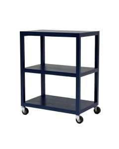 Spruce Canyon Empty Rolling Workshop Cart - Navy (synthetic illustration; no displayed measurements)