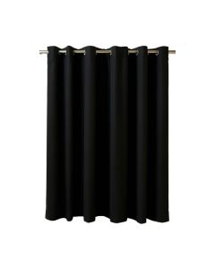 Brunilda Solid Blackout Thermal Grommet Single Curtain Panel