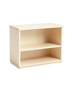 Dawn Bluff Low Bookcase - Ivory (synthetic illustration; no displayed measurements)