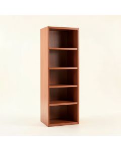 Slate Bend Narrow Cubby Tower - Terracotta (synthetic illustration; no displayed measurements)