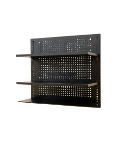 Heath Bend Empty Wall-Mounted Tool Organizer Panel - Black (synthetic illustration; no displayed measurements)