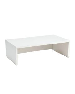 Oak Dale Desktop Monitor Riser - White (synthetic illustration; no displayed measurements)