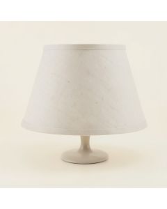 12 '' H X 16 '' W Linen Empire Lamp Shade ( Screw On ) (synthetic illustration; no displayed measurements)