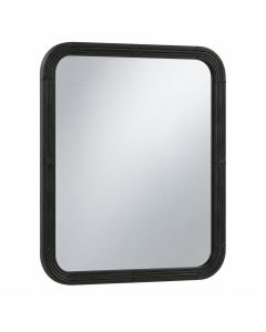 Aspen Canyon Framed Wall Mirror - Black