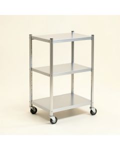 Clarabelle 24.8 '' H X 17.72 '' W X 10.63 '' D Kitchen Storage Cart (synthetic illustration; no displayed measurements)