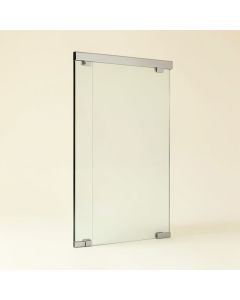 Glass Sliding Closet Door (synthetic illustration; no displayed measurements)