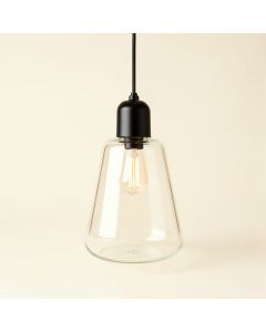 Glass Drum Pendant Shade ( Screw On ) (synthetic illustration; no displayed measurements)