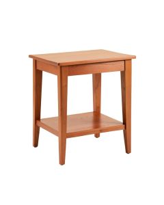 Elm Falls Side Table - Terracotta (synthetic illustration; no displayed measurements)