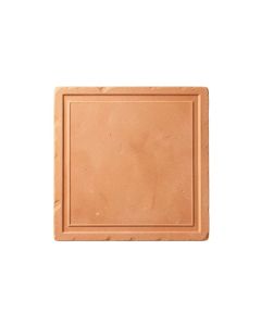 Ash Bridge Uninstalled Square Decorative Tile - Terracotta