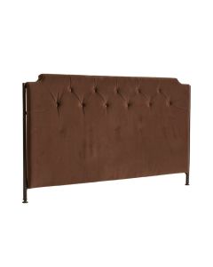 Antique Twin Upholstered Panel Headboard