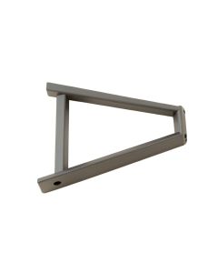Two Rails Anchor Hanger Roller Sliding Standard Single Track Barn Door Hardware Kit