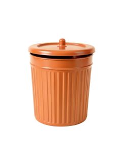 Shore Brook Closed Garden Compost Bin - Terracotta (synthetic illustration; no displayed measurements)