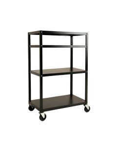 Glen Crest Empty Rolling Workshop Cart - Black (synthetic illustration; no displayed measurements)