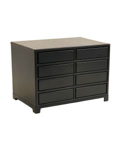 Holly Brook Small-Parts Storage Drawer Cabinet - Black