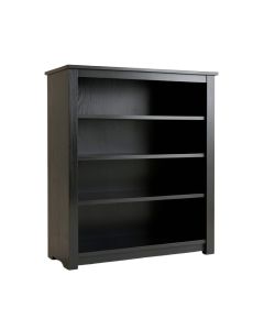 Elm Brook Freestanding Bookcase - Black (synthetic illustration; no displayed measurements)