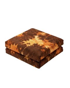 Object Silhouette Form Generated Tie Dye Effect Technique Image Duvet Cover Set (synthetic illustration; no displayed measurements)