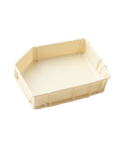 Olive Branch Empty Under-Desk Cable Tray - Cream (synthetic illustration; no displayed measurements)