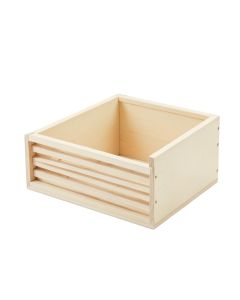 Oak Canyon Empty Furniture-Style Litter Enclosure - Ivory