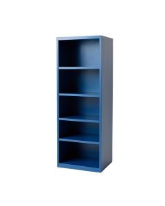 Oak Branch Narrow Cubby Tower - Blue (synthetic illustration; no displayed measurements)