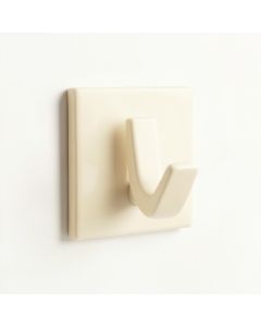 Reed Crossing Wall-Mounted Robe Hook - Cream (synthetic illustration; no displayed measurements)