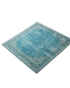 Maja Bohemian Trellis Ocean Blue Indoor/Outdoor Area Rug (synthetic illustration; no displayed measurements)