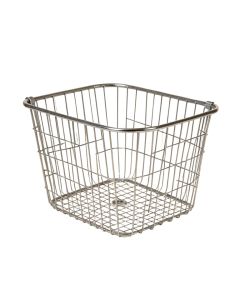 Montanez Twist Handled Metal/Wire Basket