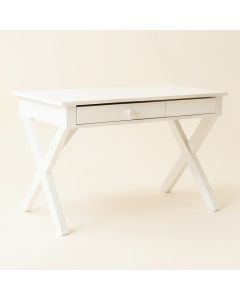 Lake Field Writing Desk - White (synthetic illustration; no displayed measurements)