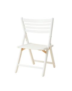 Brook Crossing Folding Outdoor Chair - White