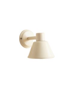Cedar Branch Wall Sconce Mounted On A Plain Wall - Ivory