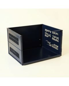 Elm Field Empty Furniture-Style Pet Crate - Navy (synthetic illustration; no displayed measurements)