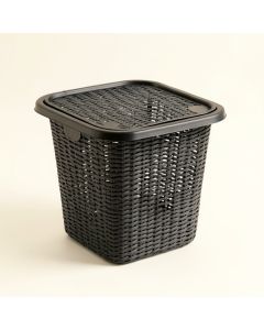 Hill Bluff Laundry Hamper - Black (synthetic illustration; no displayed measurements)