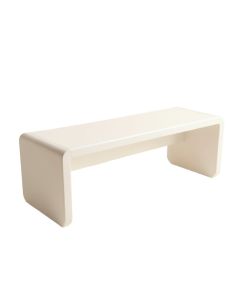 Spruce Dale Indoor Bench - White (synthetic illustration; no displayed measurements)