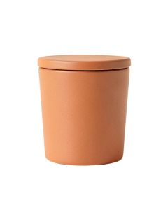 Willow Bridge Storage Canister With Lid - Terracotta