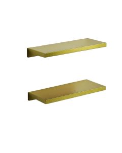 Mendivil 2 Piece Metal Accent Shelf
