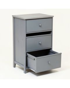 Ridge Crossing Freestanding Pull-Out Hamper Cabinet - Gray (synthetic illustration; no displayed measurements)