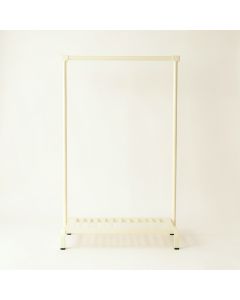 Cliff Canyon Empty Garment Rack - Cream (synthetic illustration; no displayed measurements)
