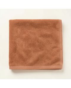 Vale Crossing Bath Towel - Terracotta (synthetic illustration; no displayed measurements)