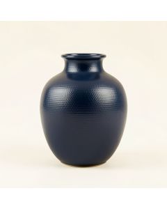 Ash Crossing Empty Decorative Vase - Navy (synthetic illustration; no displayed measurements)