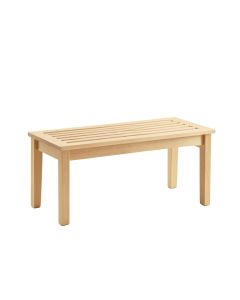 Holly Edge Indoor Bench - Beige (synthetic illustration; no displayed measurements)