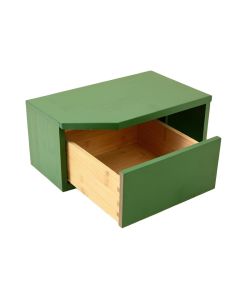 Brook Edge Under-Desk Drawer Unit - Green (synthetic illustration; no displayed measurements)